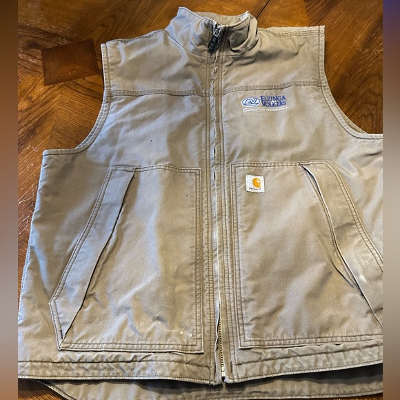 Carhartt Jackets & Coats Carhartt Vest Quick Duck Jefferson Tan